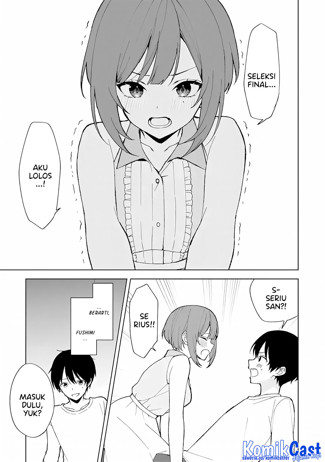 Chikan Saresou ni Natteiru S-kyuu Bishoujo wo Tasuketara Tonari no Seki no Osanajimi datta chapter 81 halaman 12