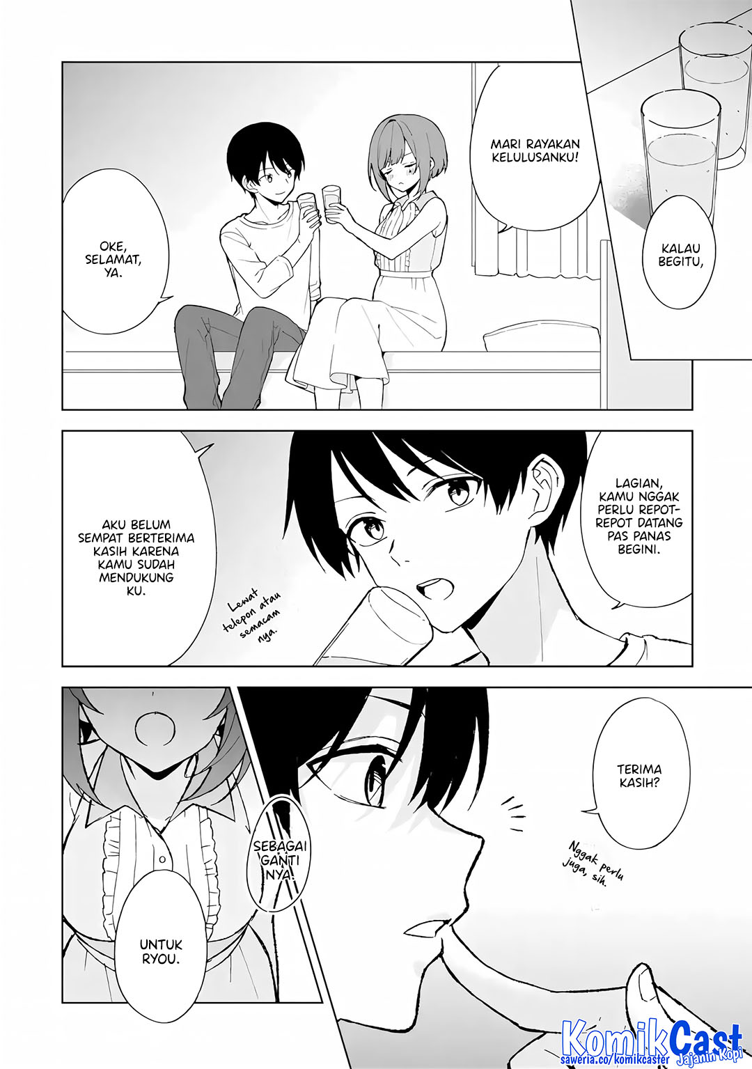 Chikan Saresou ni Natteiru S-kyuu Bishoujo wo Tasuketara Tonari no Seki no Osanajimi datta chapter 81 halaman 13