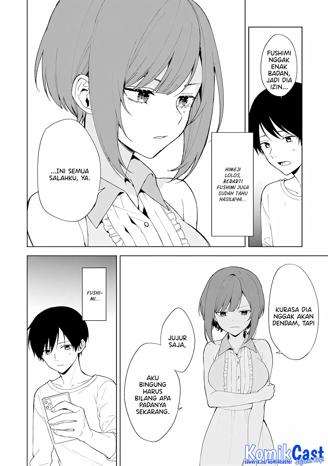 Chikan Saresou ni Natteiru S-kyuu Bishoujo wo Tasuketara Tonari no Seki no Osanajimi datta chapter 81 halaman 19
