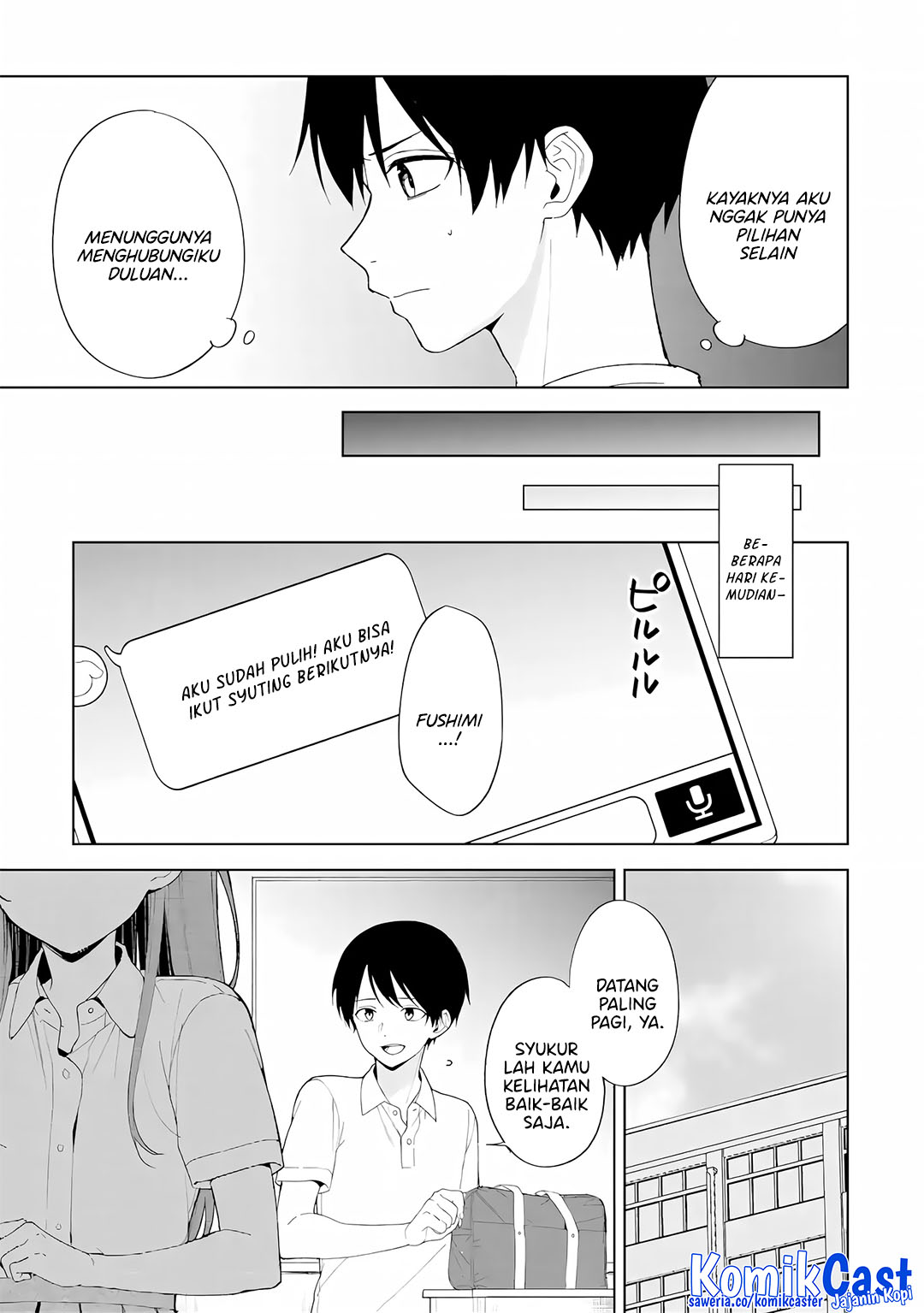 Chikan Saresou ni Natteiru S-kyuu Bishoujo wo Tasuketara Tonari no Seki no Osanajimi datta chapter 81 halaman 20