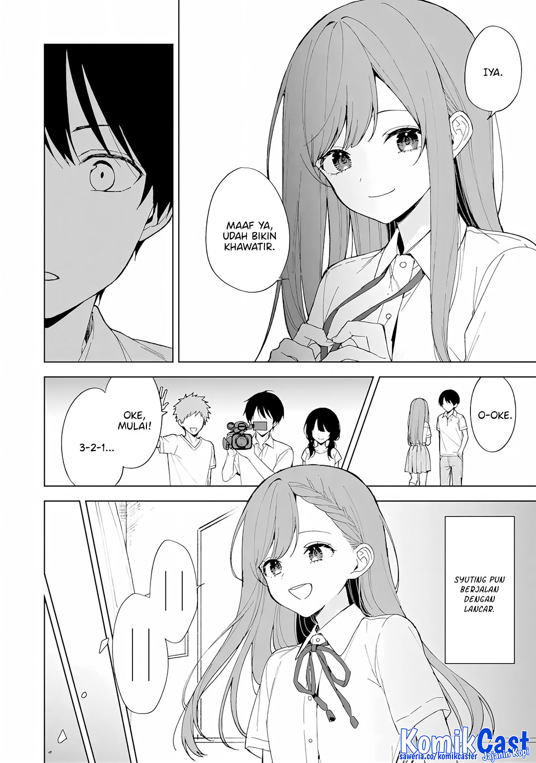 Chikan Saresou ni Natteiru S-kyuu Bishoujo wo Tasuketara Tonari no Seki no Osanajimi datta chapter 81 halaman 21