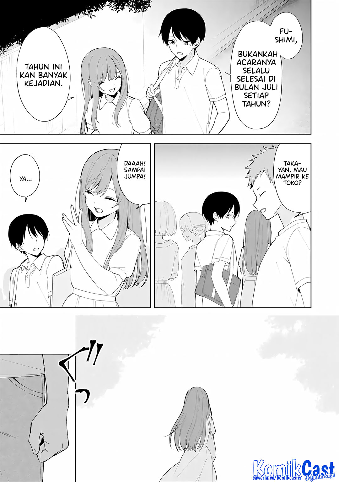 Chikan Saresou ni Natteiru S-kyuu Bishoujo wo Tasuketara Tonari no Seki no Osanajimi datta chapter 81 halaman 24