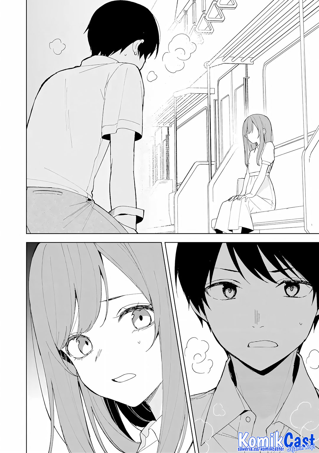 Chikan Saresou ni Natteiru S-kyuu Bishoujo wo Tasuketara Tonari no Seki no Osanajimi datta chapter 81 halaman 27