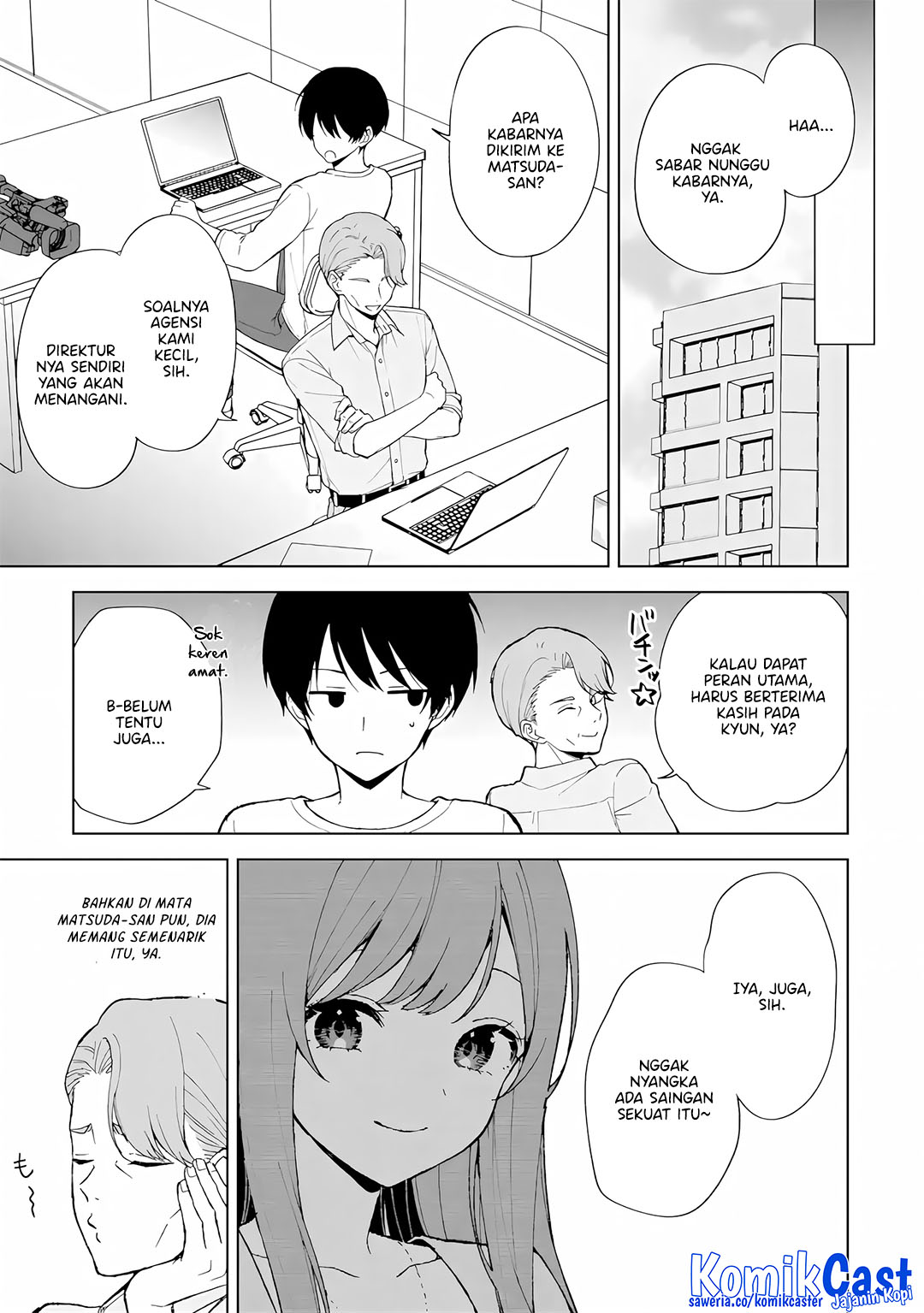Chikan Saresou ni Natteiru S-kyuu Bishoujo wo Tasuketara Tonari no Seki no Osanajimi datta chapter 81 halaman 4