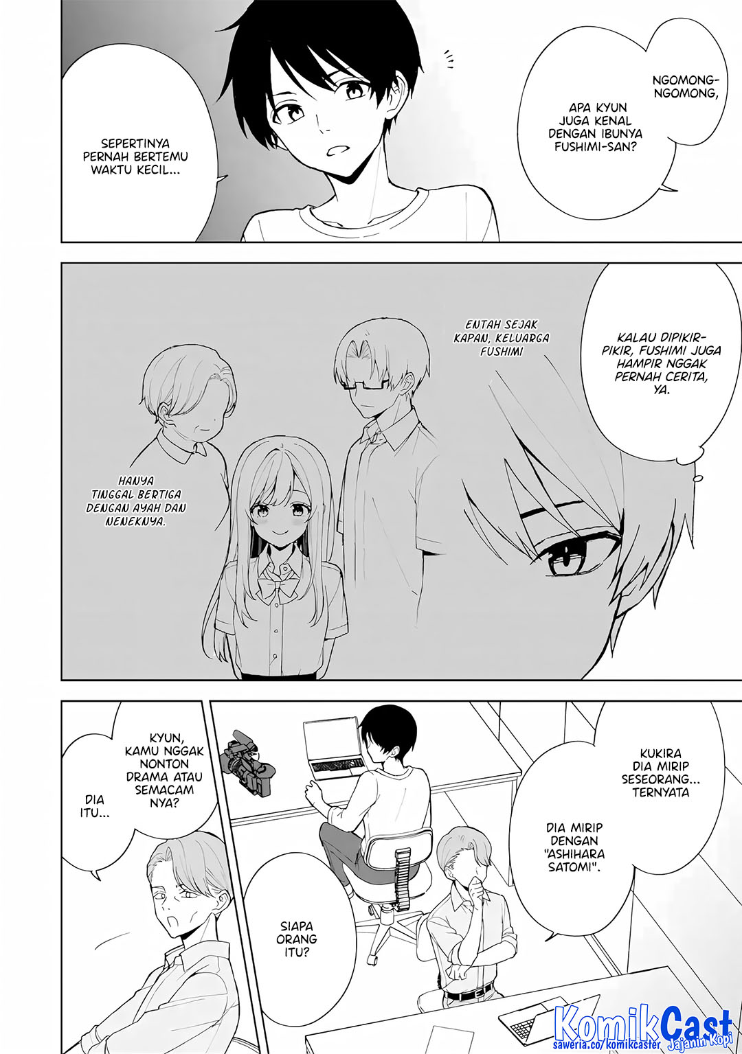 Chikan Saresou ni Natteiru S-kyuu Bishoujo wo Tasuketara Tonari no Seki no Osanajimi datta chapter 81 halaman 5