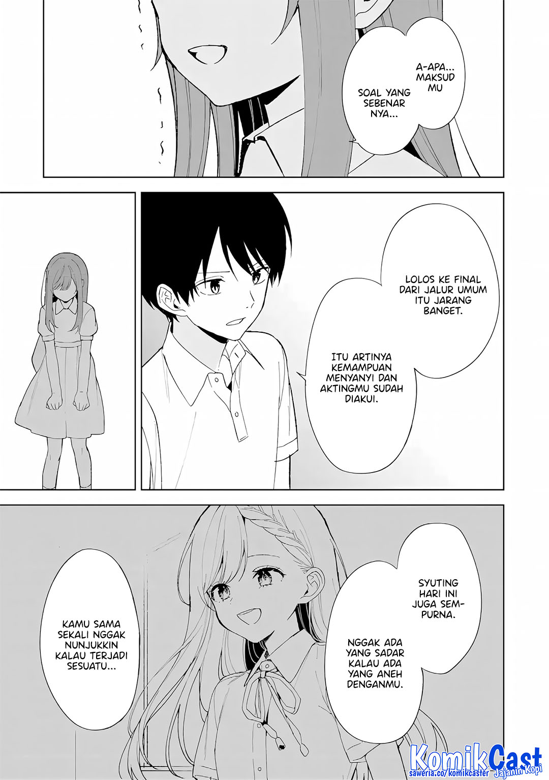 Chikan Saresou ni Natteiru S-kyuu Bishoujo wo Tasuketara Tonari no Seki no Osanajimi datta chapter 82 halaman 10