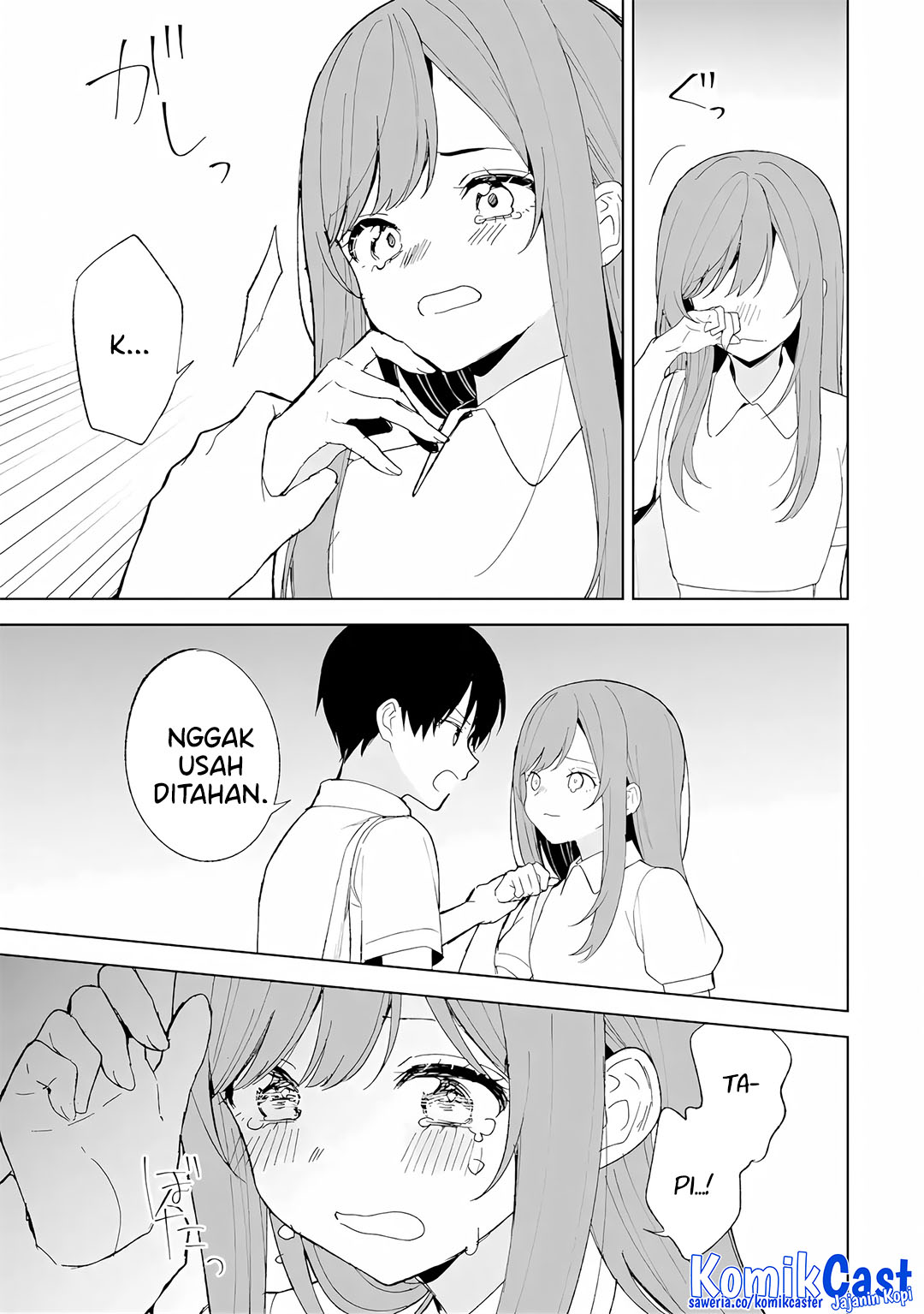 Chikan Saresou ni Natteiru S-kyuu Bishoujo wo Tasuketara Tonari no Seki no Osanajimi datta chapter 82 halaman 12