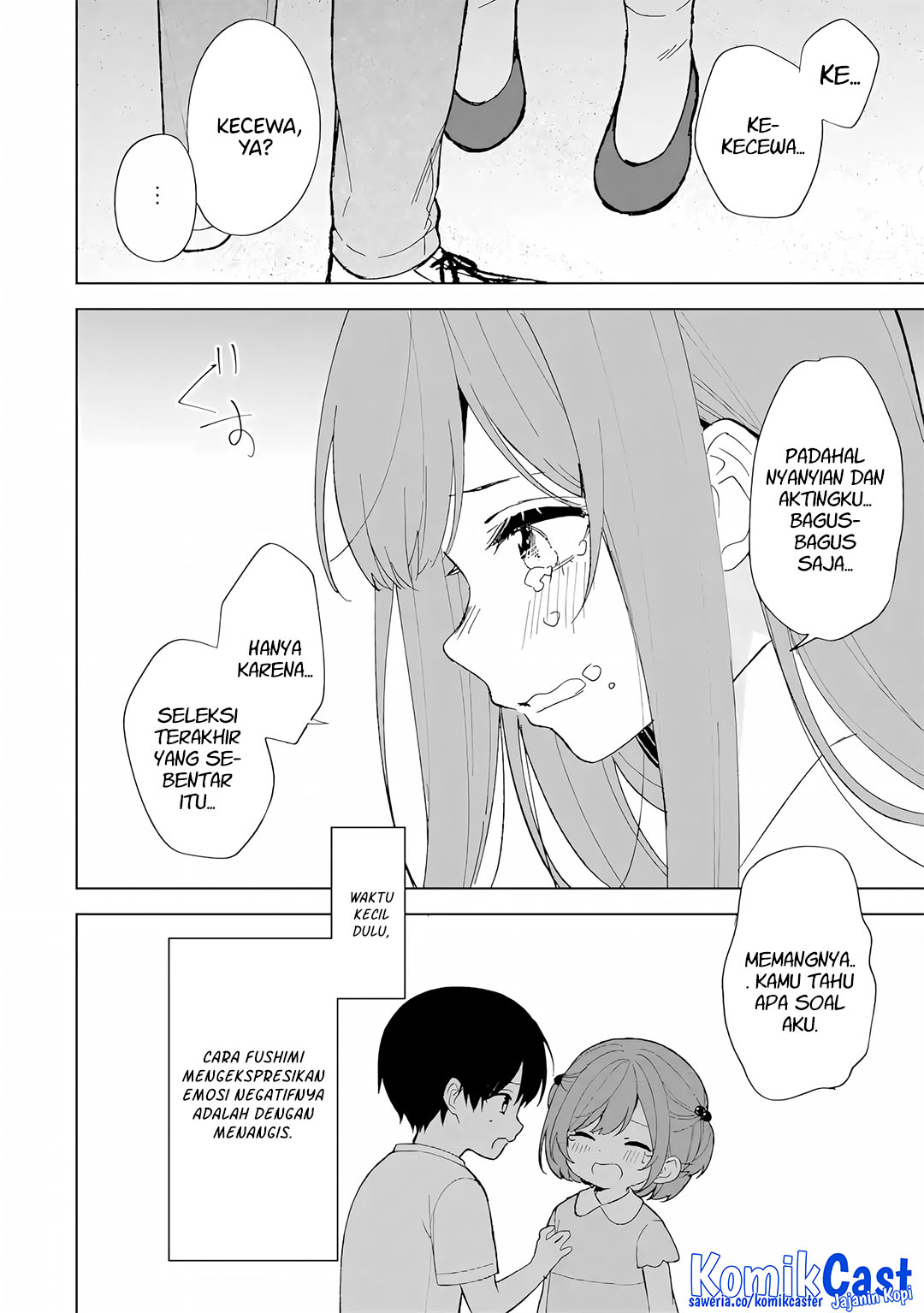 Chikan Saresou ni Natteiru S-kyuu Bishoujo wo Tasuketara Tonari no Seki no Osanajimi datta chapter 82 halaman 13