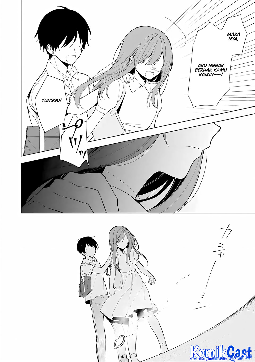 Chikan Saresou ni Natteiru S-kyuu Bishoujo wo Tasuketara Tonari no Seki no Osanajimi datta chapter 82 halaman 19