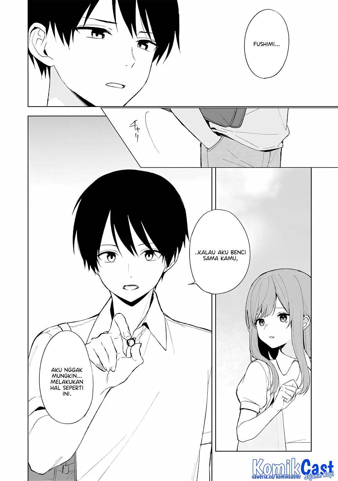 Chikan Saresou ni Natteiru S-kyuu Bishoujo wo Tasuketara Tonari no Seki no Osanajimi datta chapter 82 halaman 21