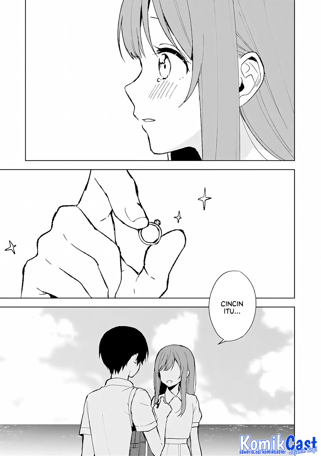 Chikan Saresou ni Natteiru S-kyuu Bishoujo wo Tasuketara Tonari no Seki no Osanajimi datta chapter 82 halaman 22