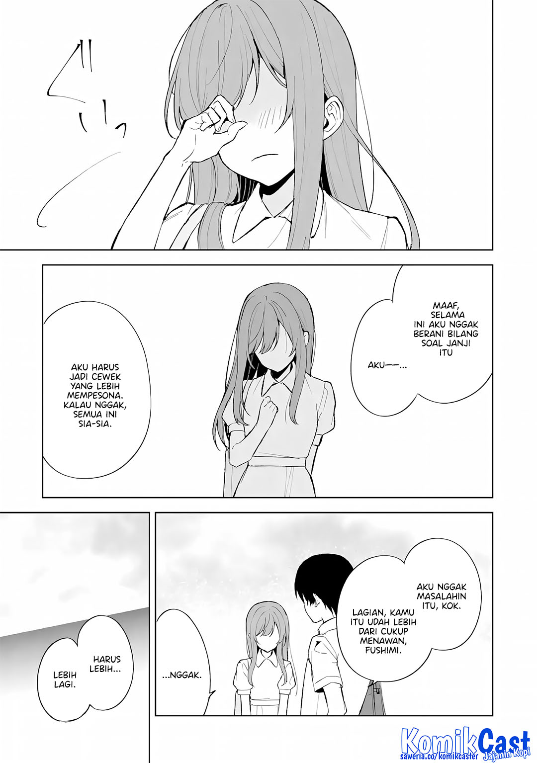 Chikan Saresou ni Natteiru S-kyuu Bishoujo wo Tasuketara Tonari no Seki no Osanajimi datta chapter 82 halaman 24