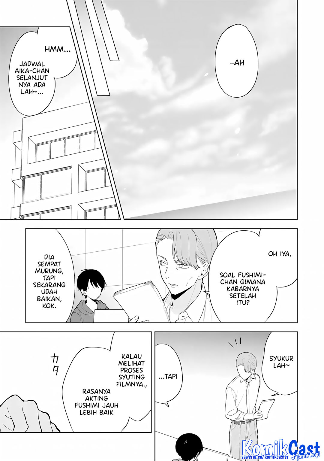 Chikan Saresou ni Natteiru S-kyuu Bishoujo wo Tasuketara Tonari no Seki no Osanajimi datta chapter 82 halaman 26