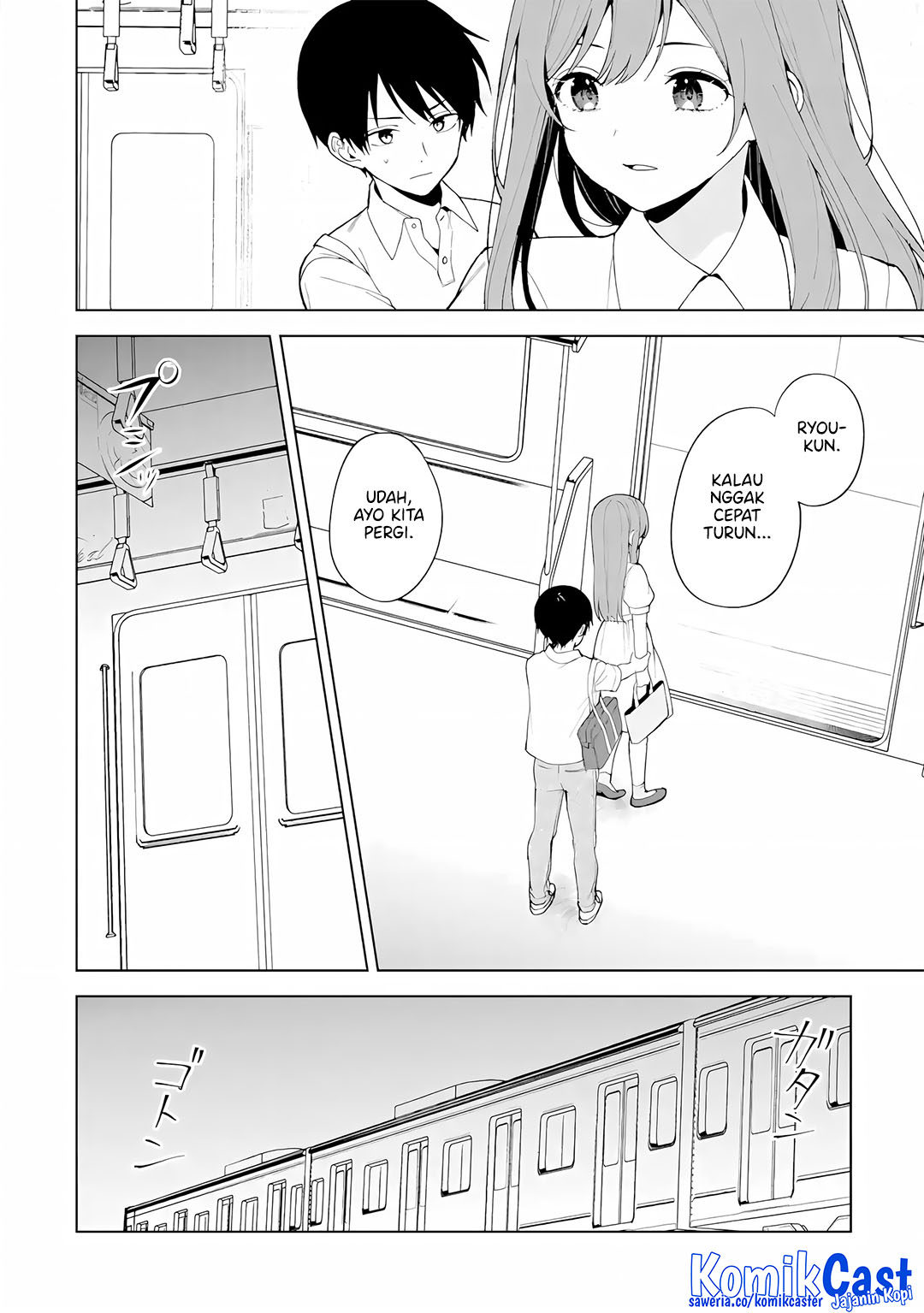 Chikan Saresou ni Natteiru S-kyuu Bishoujo wo Tasuketara Tonari no Seki no Osanajimi datta chapter 82 halaman 5