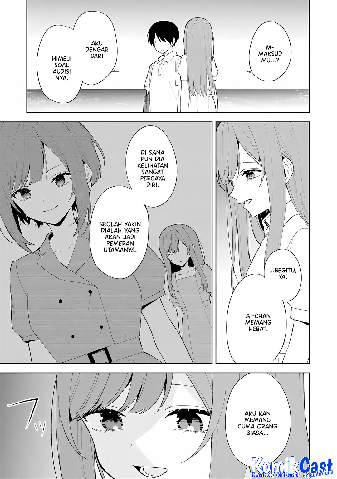 Chikan Saresou ni Natteiru S-kyuu Bishoujo wo Tasuketara Tonari no Seki no Osanajimi datta chapter 82 halaman 8