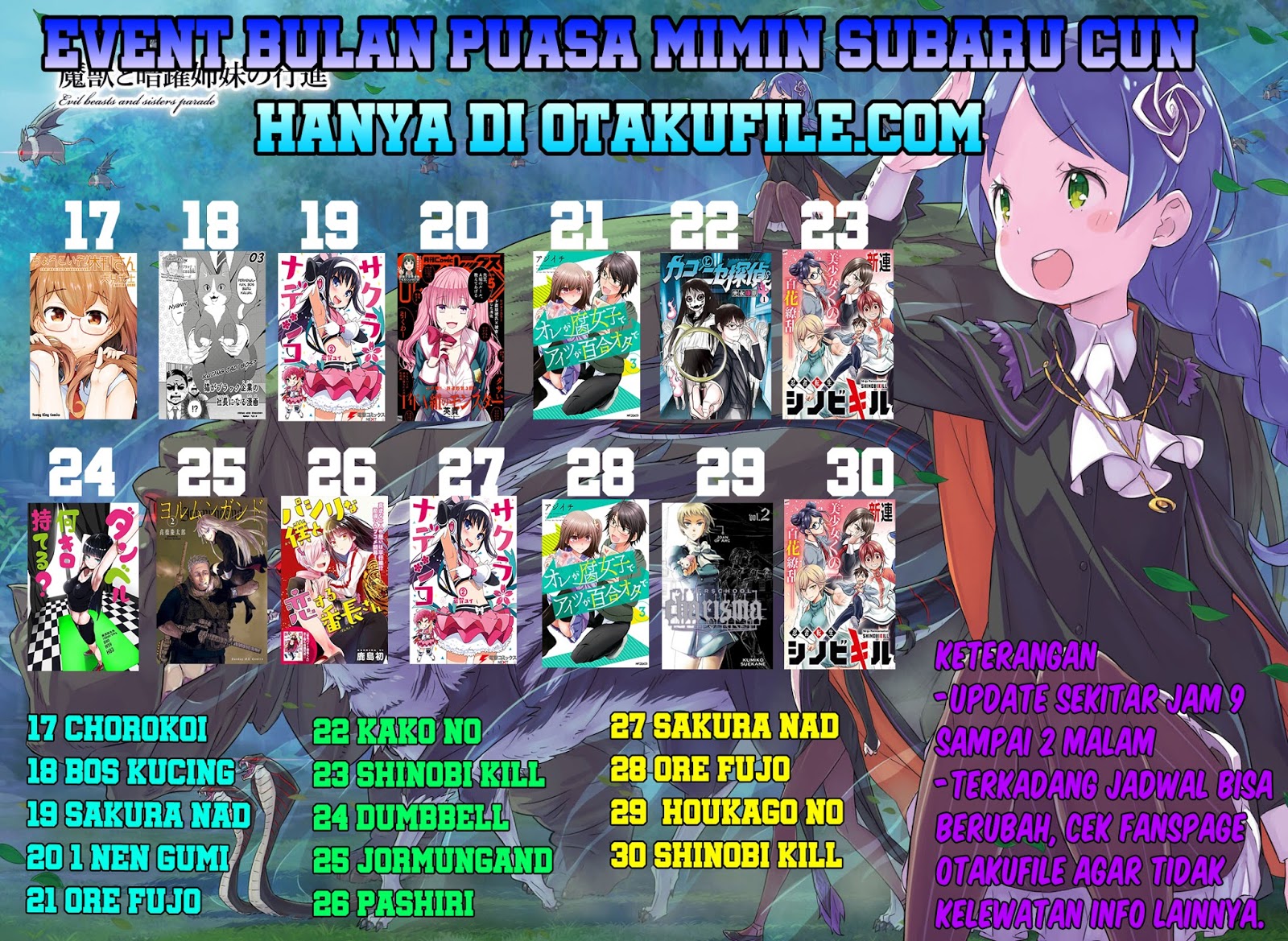 Chorokoi zo Kyuukan-san chapter 6 halaman 29
