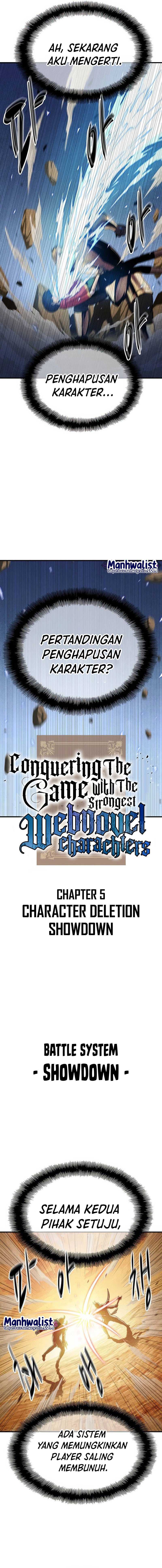 Conquer the Game With the Best of the Best in Web Fiction chapter 5 halaman 5