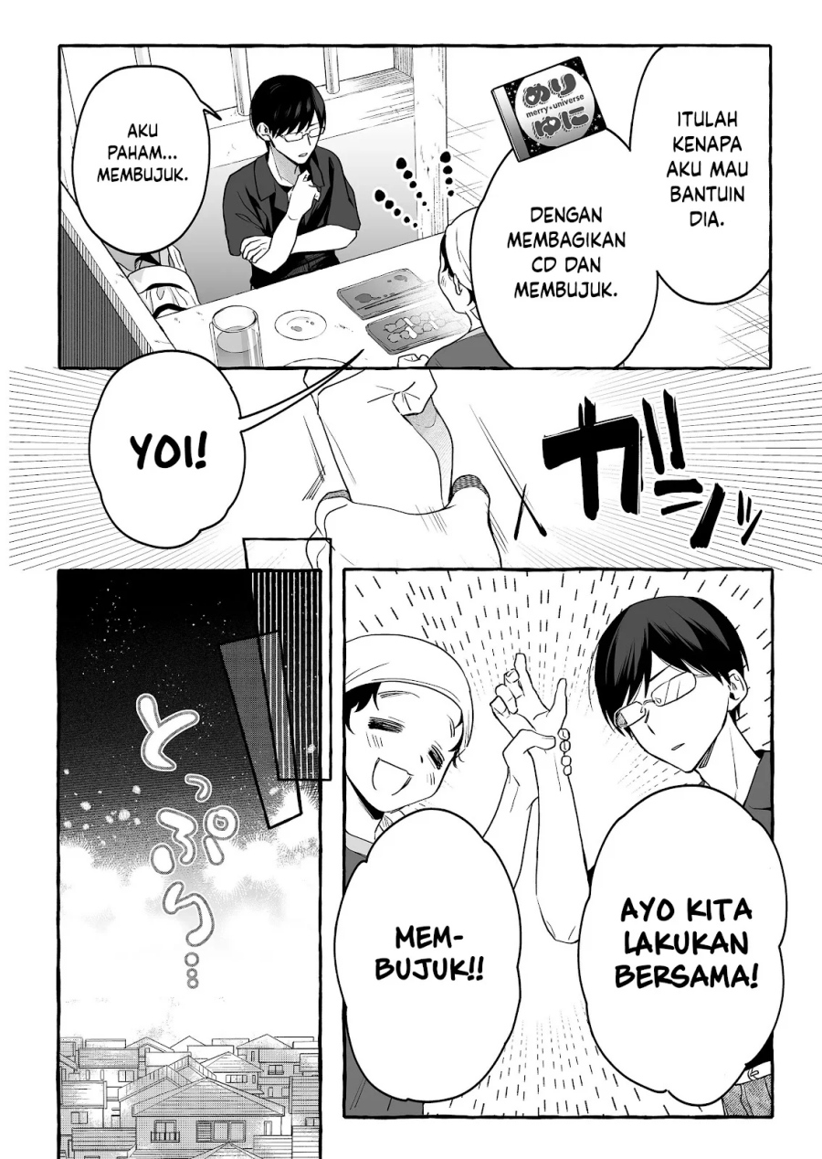 Damedol to Sekai ni Hitori Dake no Fan chapter 23 halaman 15