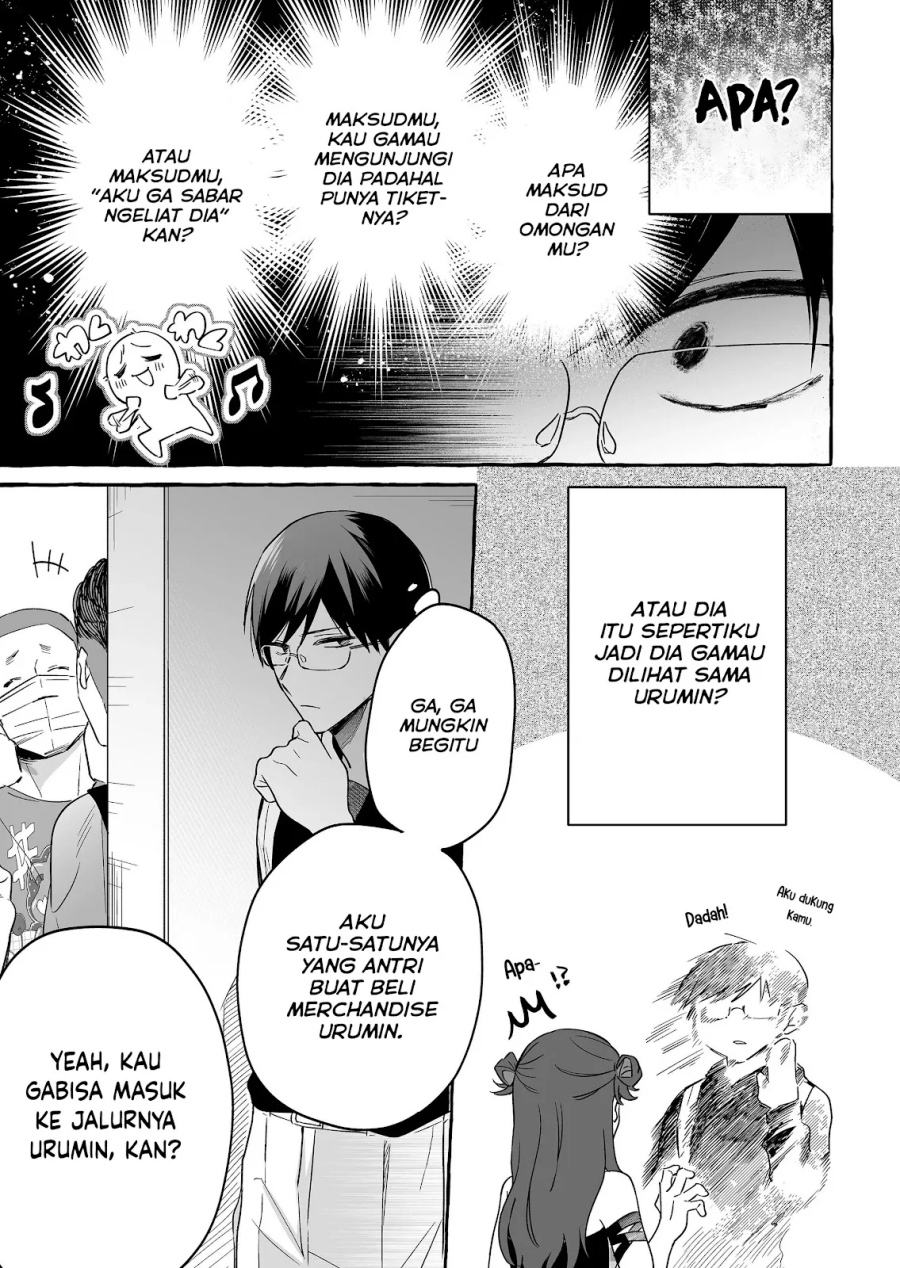 Damedol to Sekai ni Hitori Dake no Fan chapter 23 halaman 4