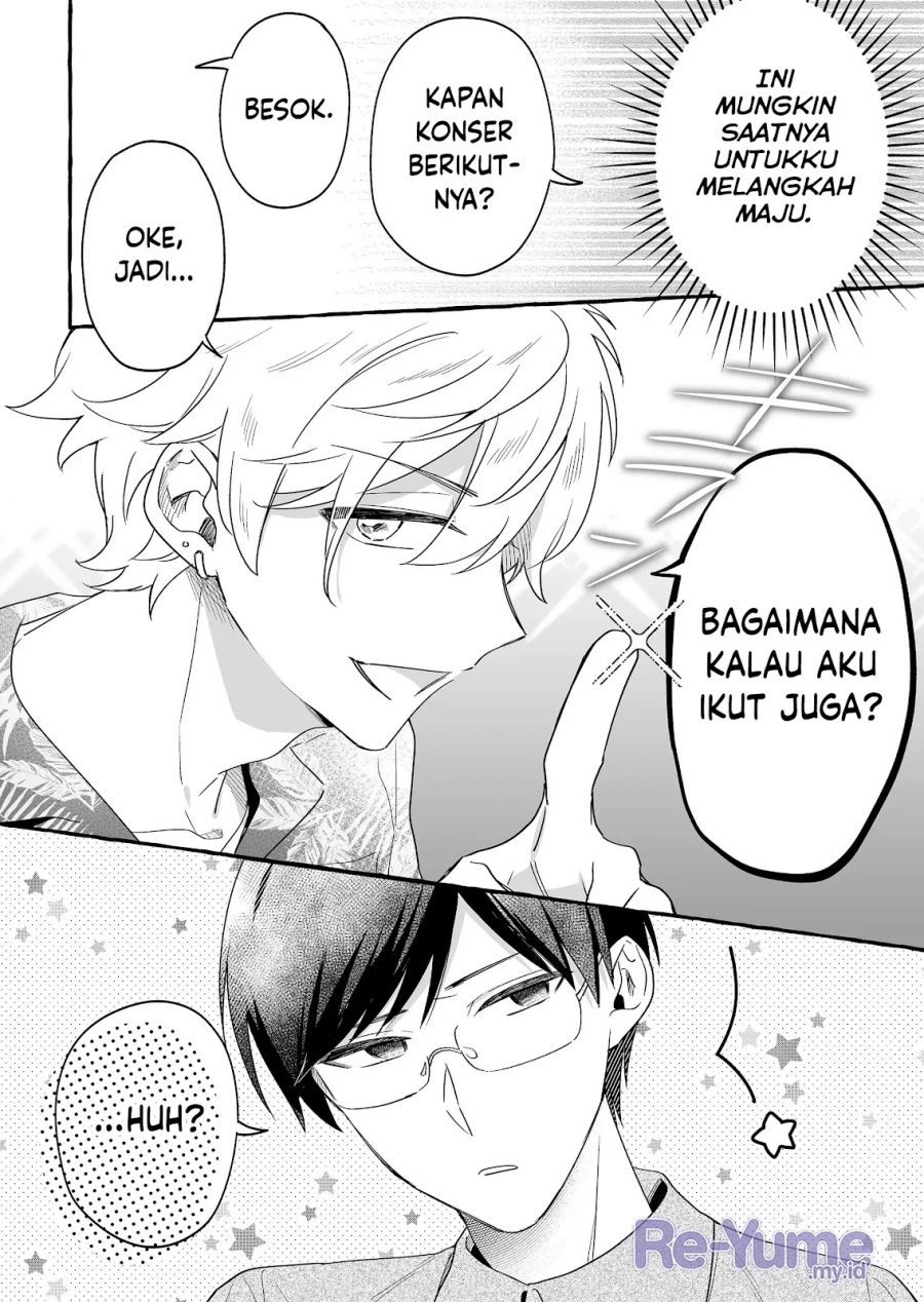 Damedol to Sekai ni Hitori Dake no Fan chapter 24 halaman 16