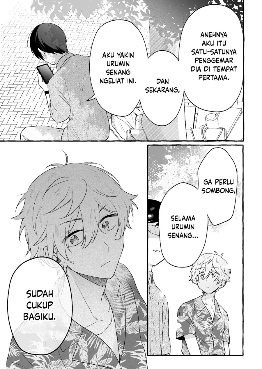 Damedol to Sekai ni Hitori Dake no Fan chapter 24 halaman 9