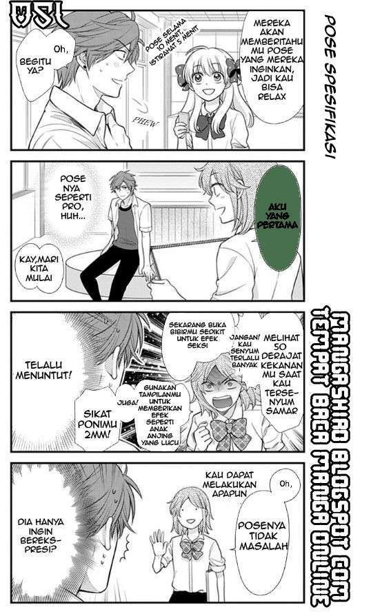Gekkan Shoujo Nozaki-kun chapter 19 halaman 6
