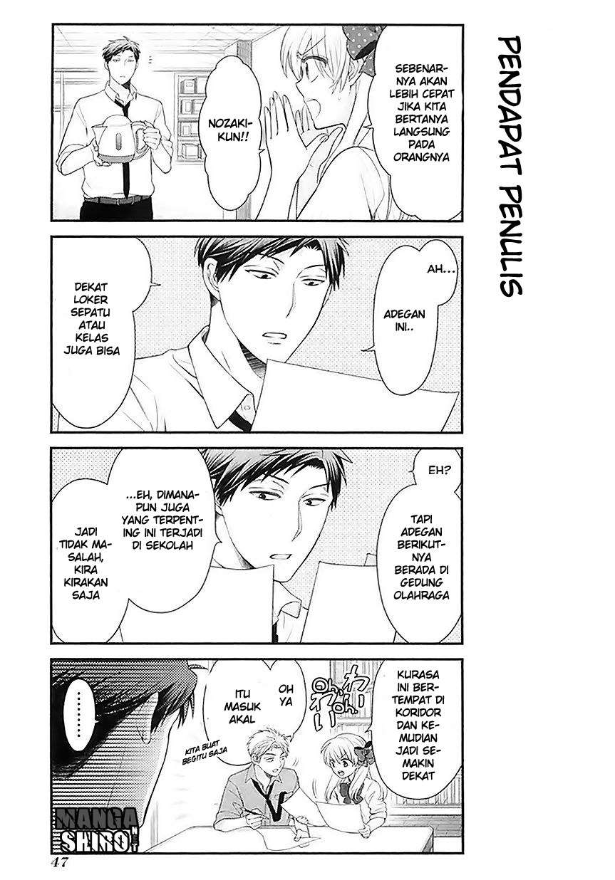Gekkan Shoujo Nozaki-kun chapter 24 halaman 4