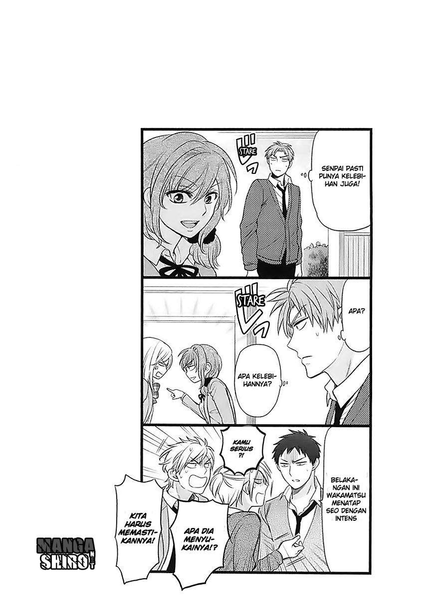 Gekkan Shoujo Nozaki-kun chapter 25 halaman 15