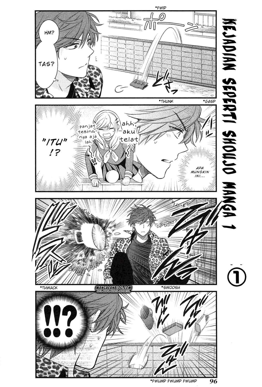 Gekkan Shoujo Nozaki-kun chapter 27 halaman 10