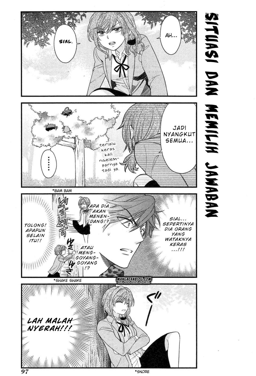 Gekkan Shoujo Nozaki-kun chapter 27 halaman 11