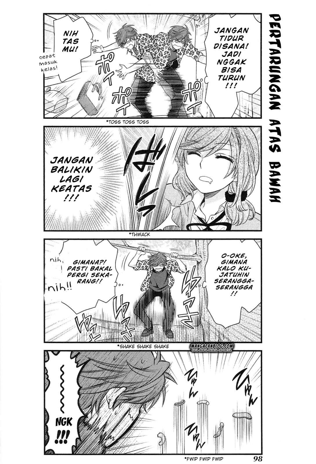 Gekkan Shoujo Nozaki-kun chapter 27 halaman 12