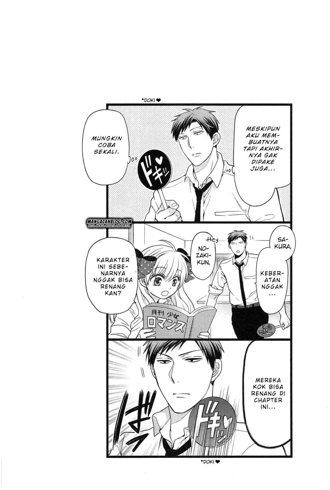 Gekkan Shoujo Nozaki-kun chapter 27 halaman 14