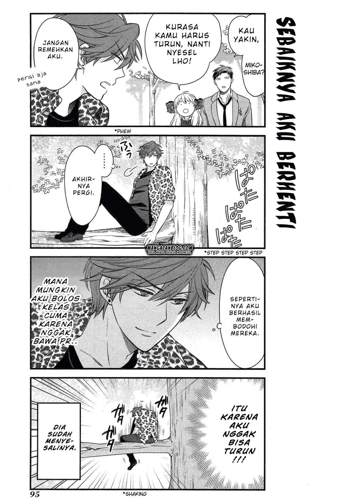 Gekkan Shoujo Nozaki-kun chapter 27 halaman 9