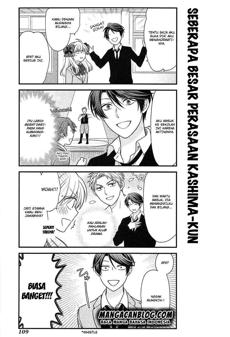 Gekkan Shoujo Nozaki-kun chapter 28 halaman 9