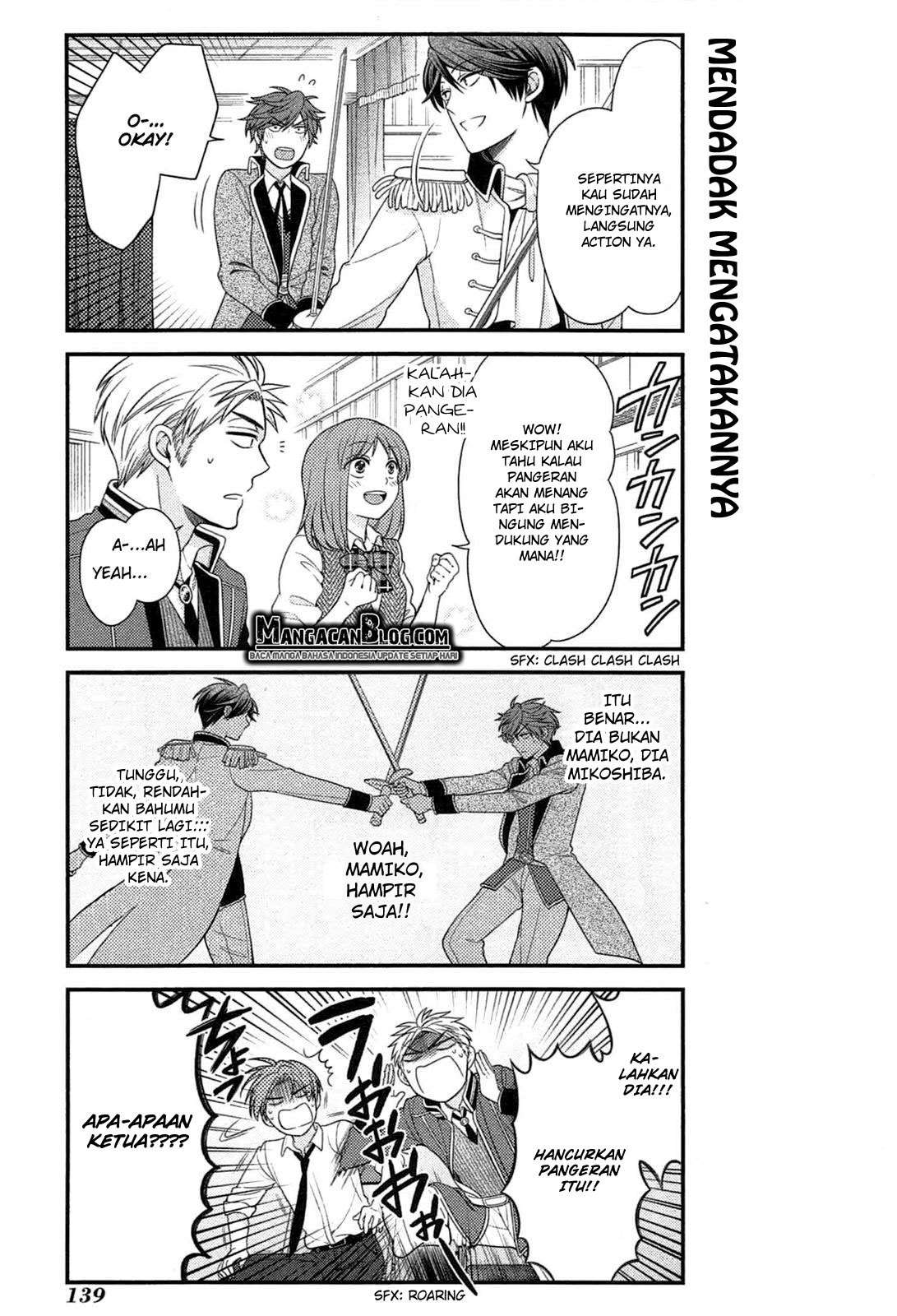 Gekkan Shoujo Nozaki-kun chapter 30 halaman 11