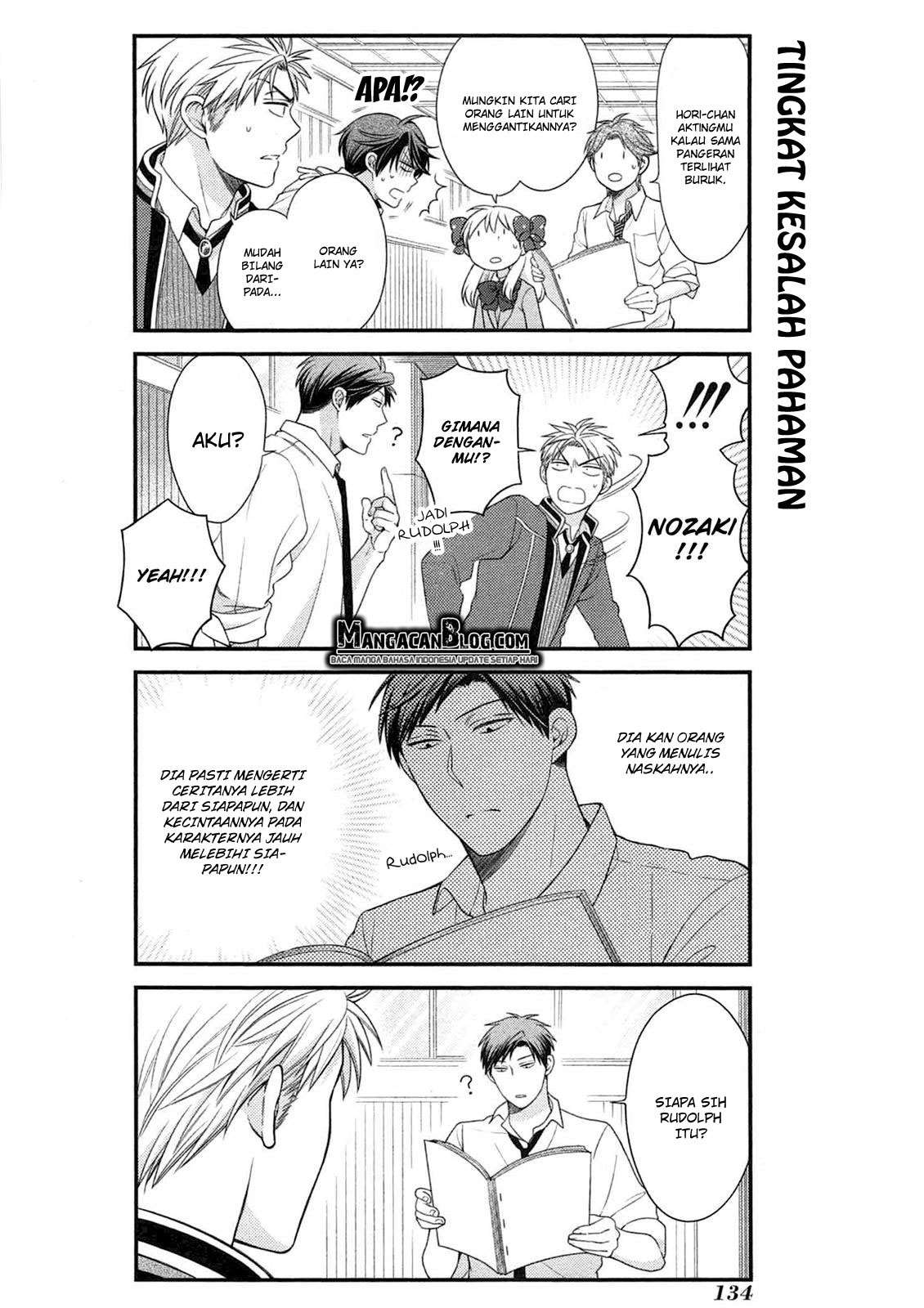 Gekkan Shoujo Nozaki-kun chapter 30 halaman 6