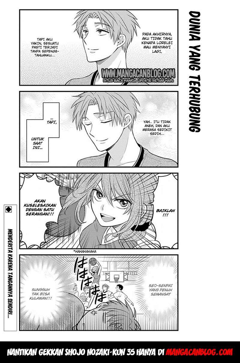 Gekkan Shoujo Nozaki-kun chapter 34 halaman 13