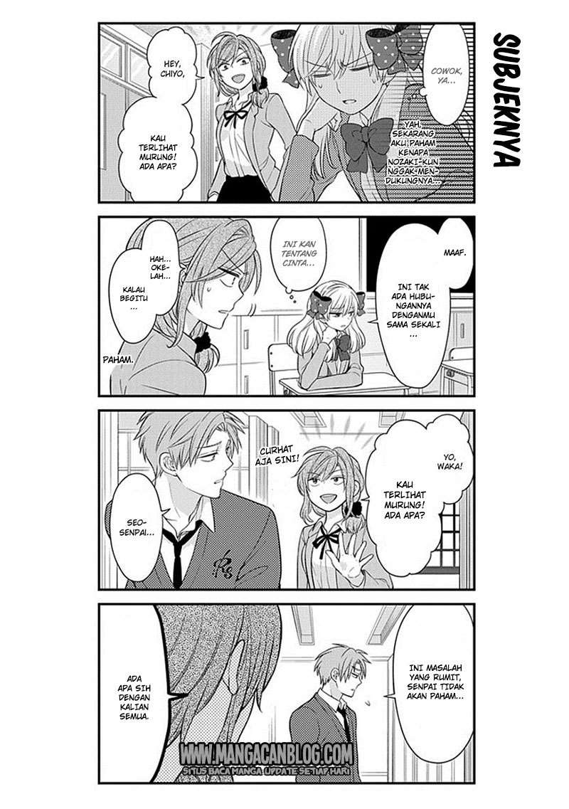 Gekkan Shoujo Nozaki-kun chapter 34 halaman 8