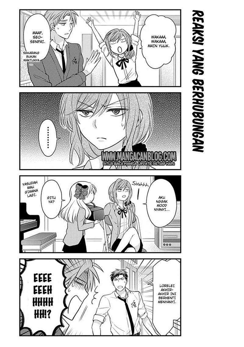 Gekkan Shoujo Nozaki-kun chapter 34 halaman 9