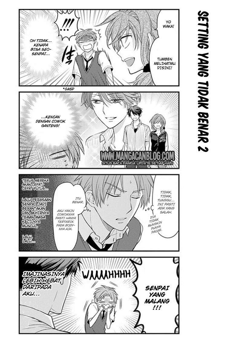 Gekkan Shoujo Nozaki-kun chapter 38 halaman 7