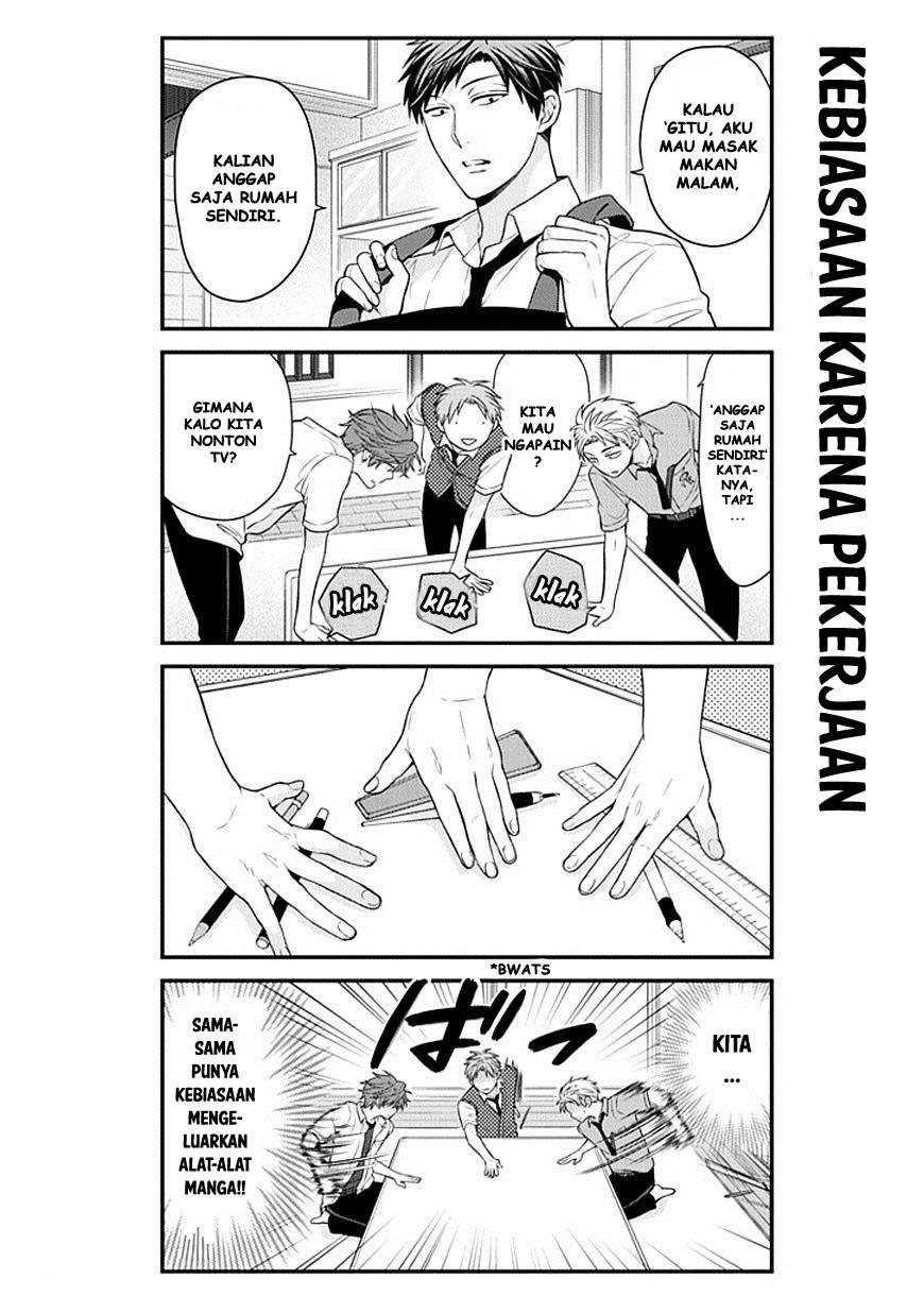 Gekkan Shoujo Nozaki-kun chapter 40 halaman 4