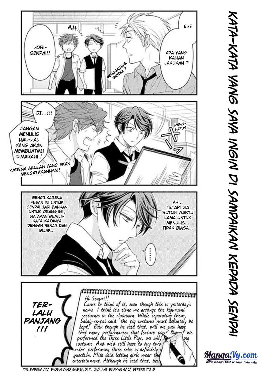 Gekkan Shoujo Nozaki-kun chapter 42 halaman 8