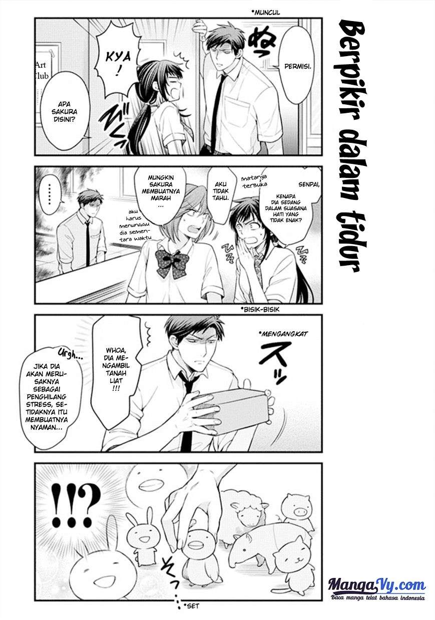 Gekkan Shoujo Nozaki-kun chapter 44 halaman 6