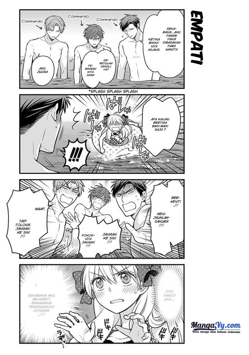 Gekkan Shoujo Nozaki-kun chapter 46 halaman 14