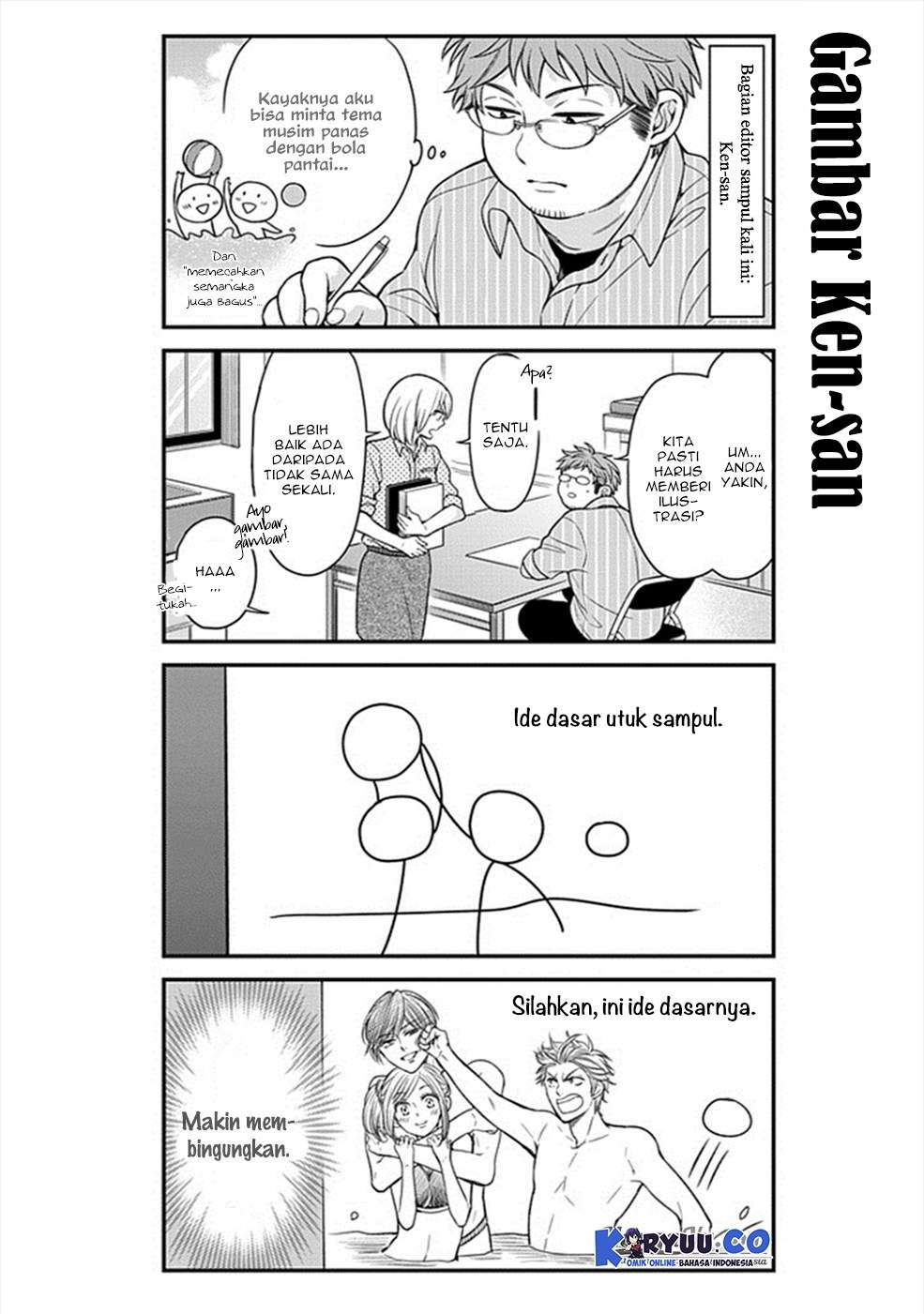 Gekkan Shoujo Nozaki-kun chapter 50 halaman 8