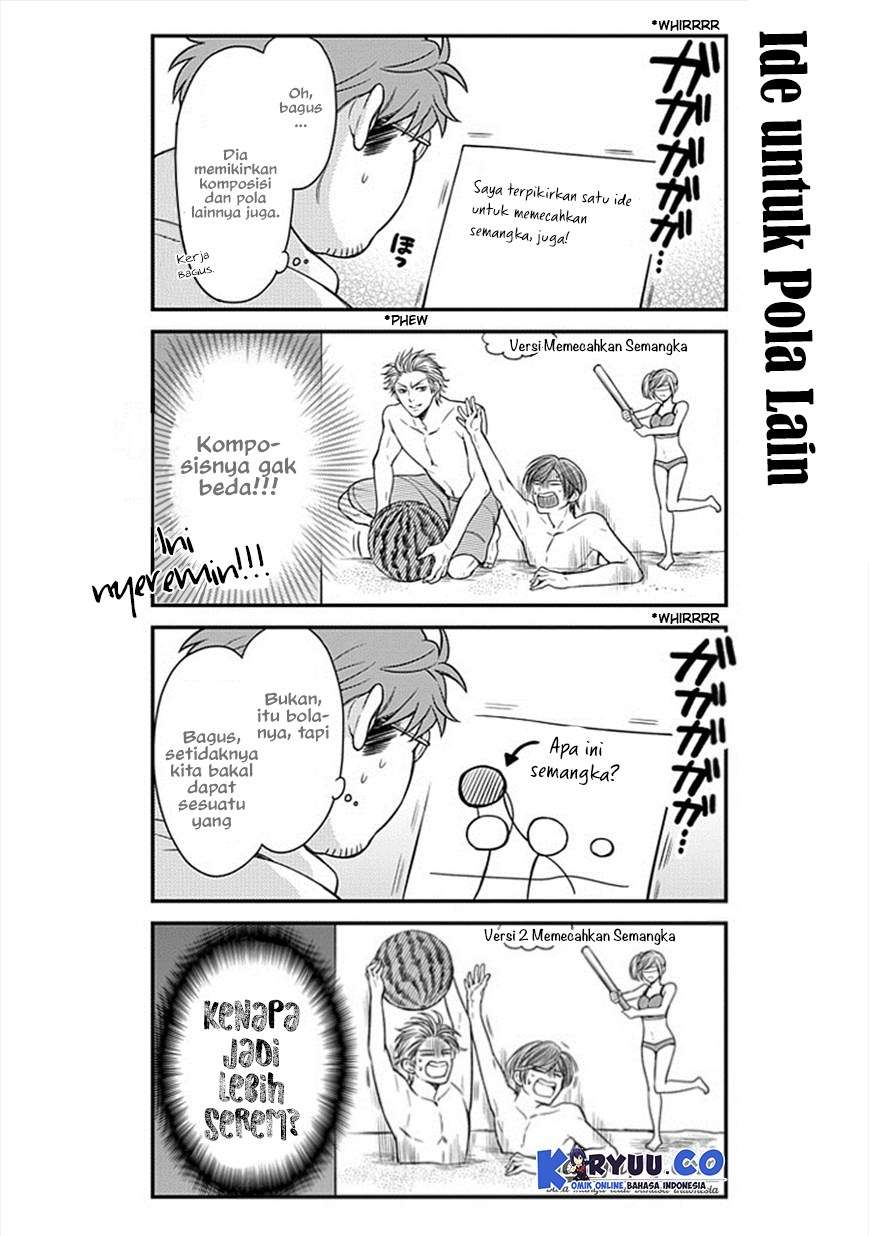 Gekkan Shoujo Nozaki-kun chapter 50 halaman 9