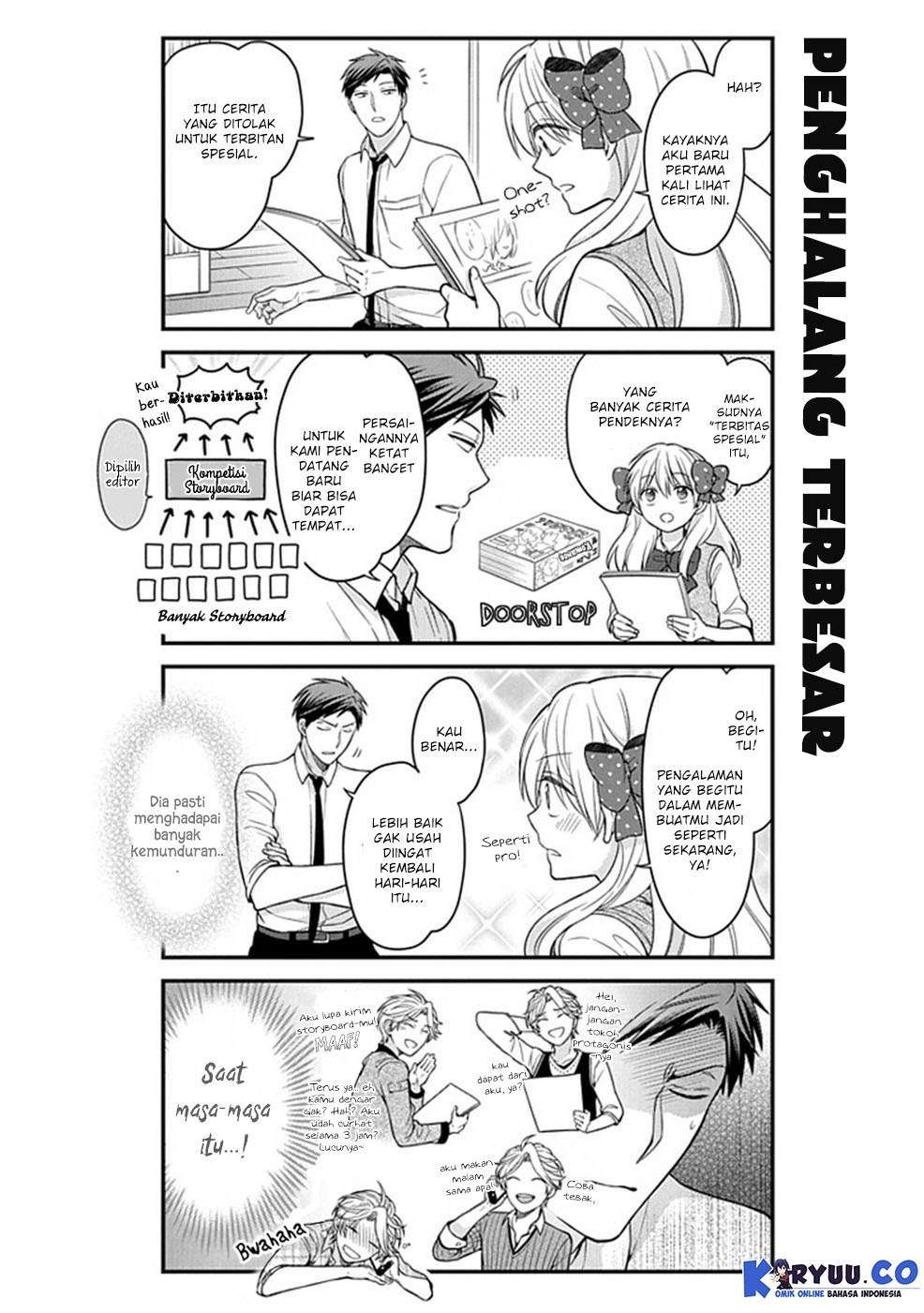 Gekkan Shoujo Nozaki-kun chapter 57 halaman 6