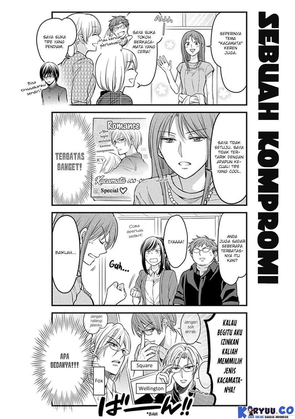 Gekkan Shoujo Nozaki-kun chapter 58 halaman 10