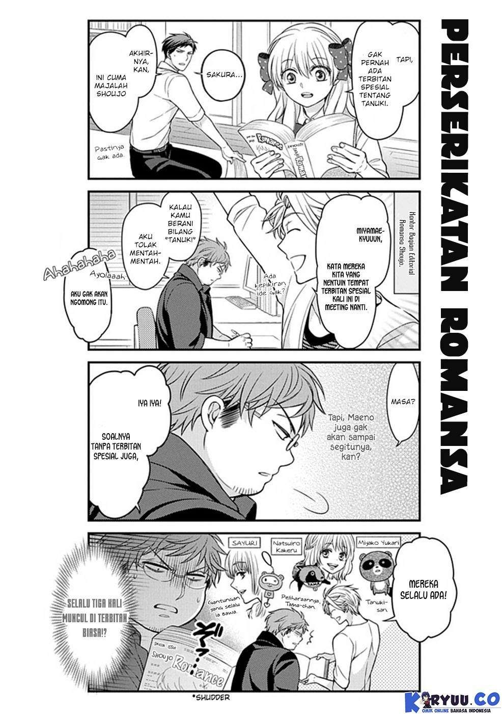 Gekkan Shoujo Nozaki-kun chapter 58 halaman 8