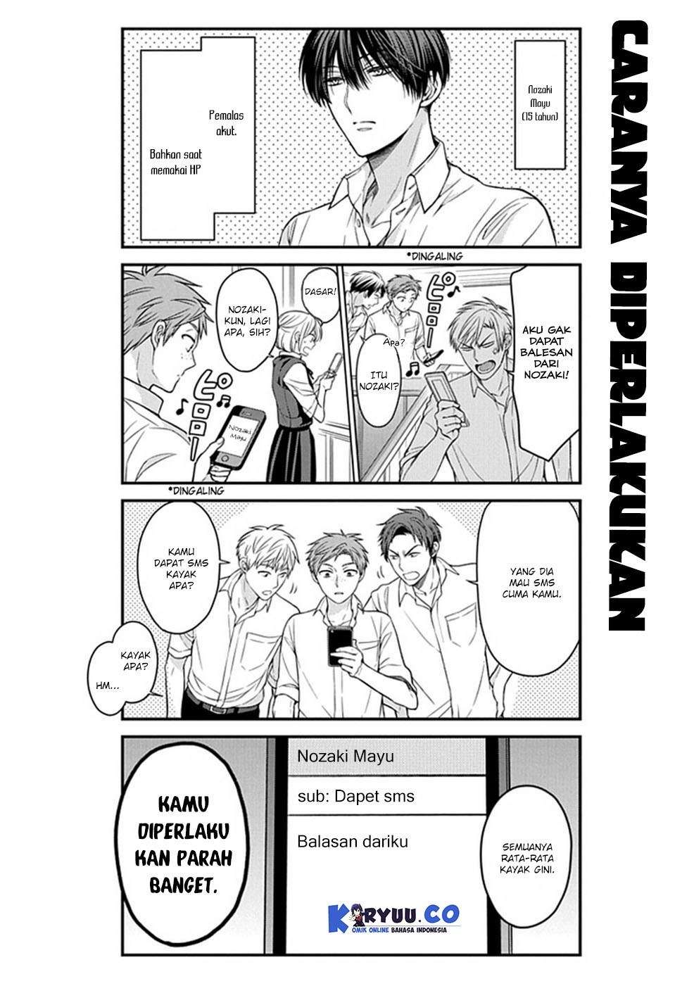 Gekkan Shoujo Nozaki-kun chapter 59 halaman 4